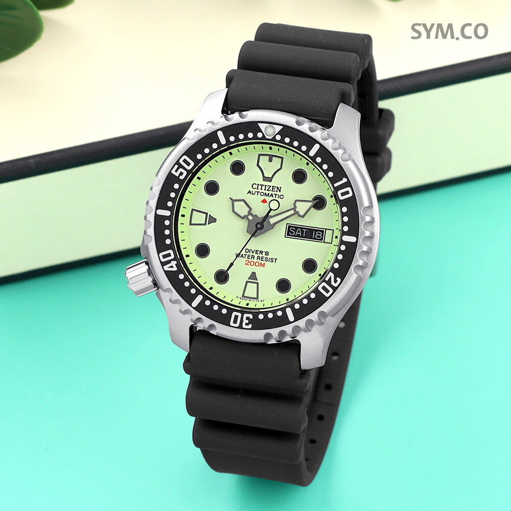 시티즌 시티즌 NY0040-09W 프로마스터 마린 시리즈 다이버 오토매틱 남자 우레탄 시계 d