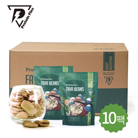 [프로틴플렉스]프로틴플렉스 자이언트 파바빈 식물성 단백질 원물 350g X 10팩
