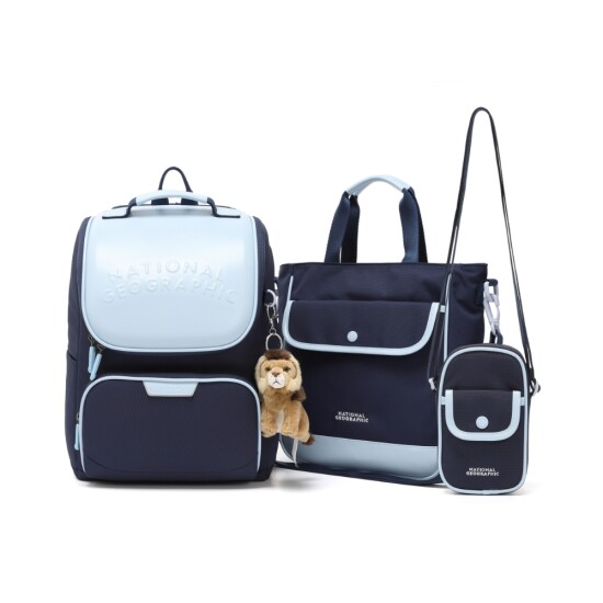 [내셔널지오그래픽키즈(잡화)]내셔널지오그래픽 키즈 K241KBG520 헤이즐3PCS세트 NAVY