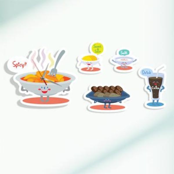 꾸밈 교보문고 꾸밈 na011-인테리어벽시계-행복한분식