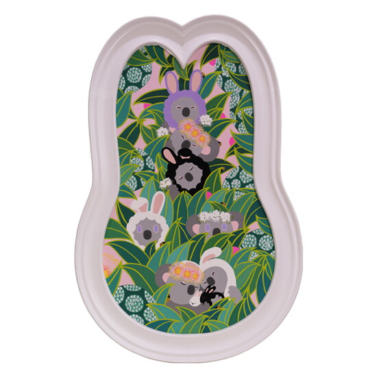 [스페이스 엄][스페이스엄][릴리/원화]Small Satisfaction 205_Happy bunny (39.5 x 59)