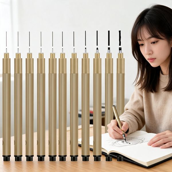 알티피아 [하프클럽/알티피아]드로잉펜 스케치 일러스트 펜화 데일리 드로잉용 세밀화 12P
