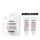 [키엘](3) 키엘 수분장벽 크림 리필파우치 150ml 세트 (+아미노 장벽클렌저 60ml)