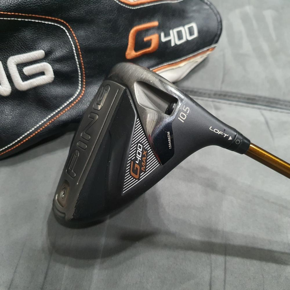 PING [중고] 핑 골프 중고 핑 G400 MAX 드라이버 10.5도-S(SR 샤프트도 가능 합니다)
