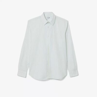 라코스테 라코스테 남성 포플린 스트라이프 셔츠 CH2583-55G-CIY 2583