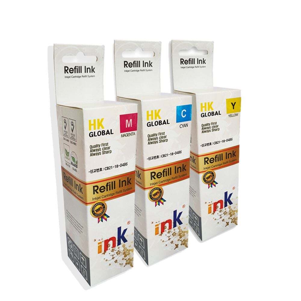 에이치케이 에이치플러스몰 삼성 SL T1670W 프린터적용 호환잉크 컬러3색