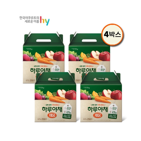 [하루야채][유통기한임박 3.3까지]하루야채 채움 100ml*15포*4박스 (총 60포)