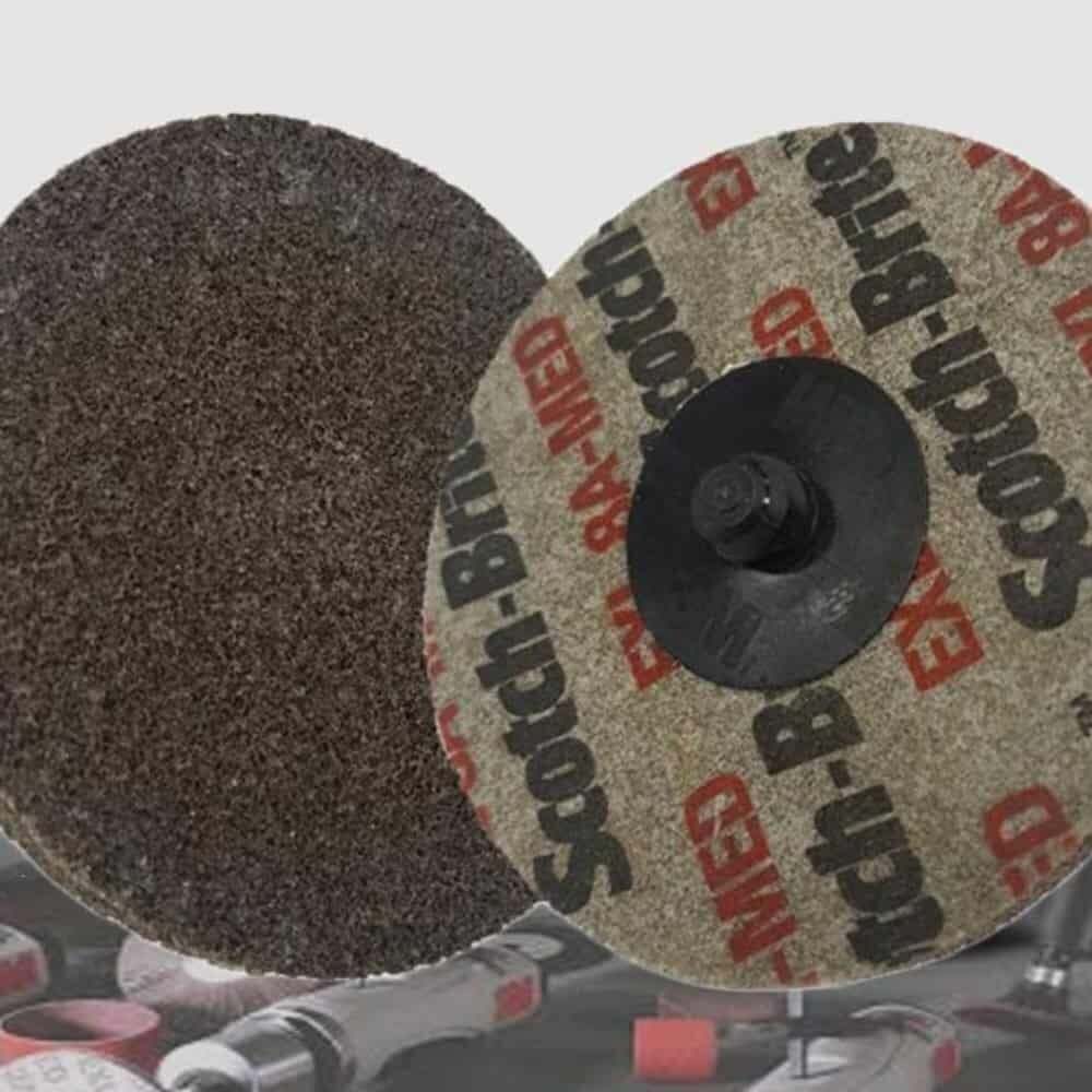 지오벤처스 연마용 핸드그라인더 휠 3인치 디버링 연마날 작업용 그라인더날
