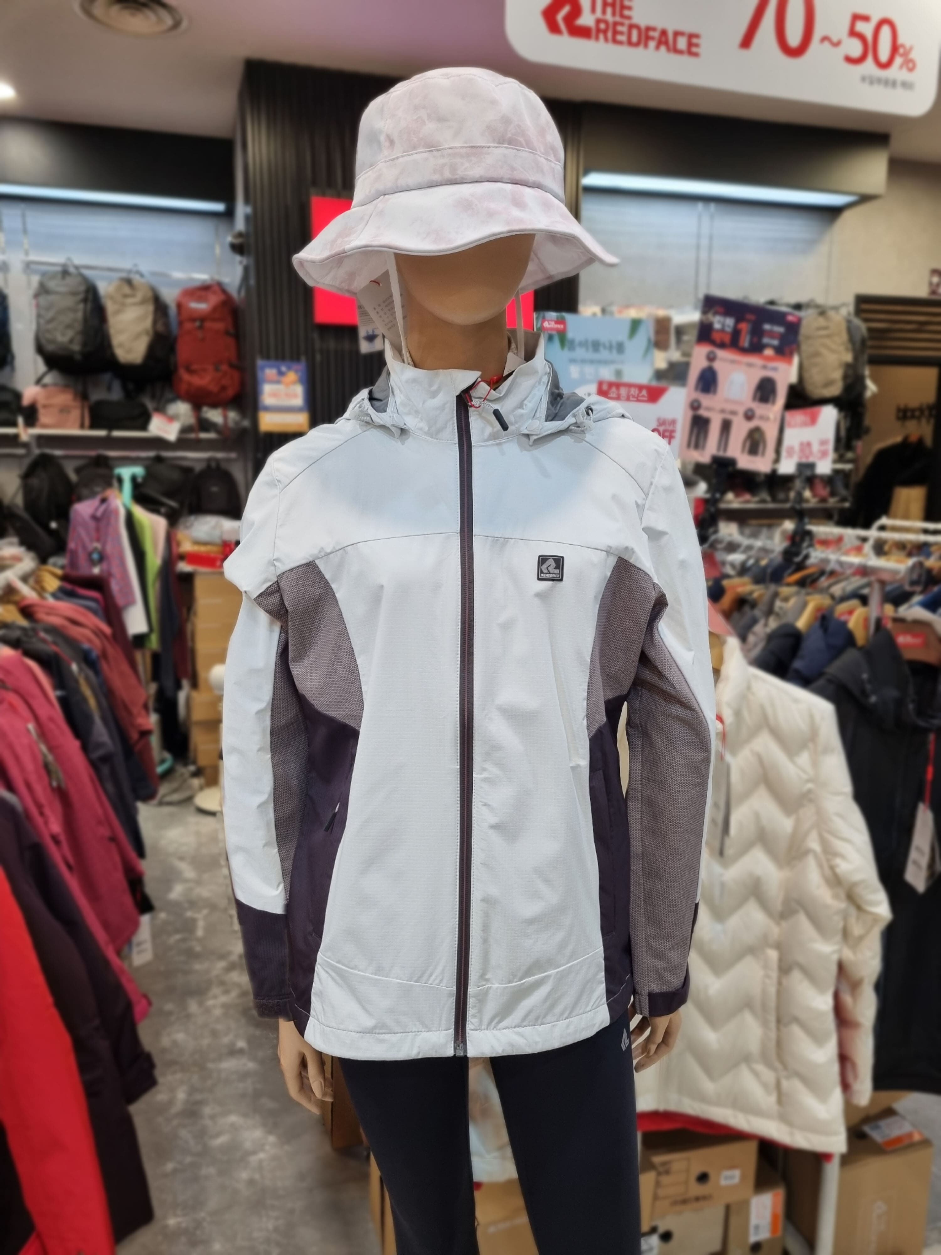 레드페이스 (패플) [레드페이스]여성 간절기 방수 방풍 콘트라액티브하이우먼재킷 REWFJKS21151