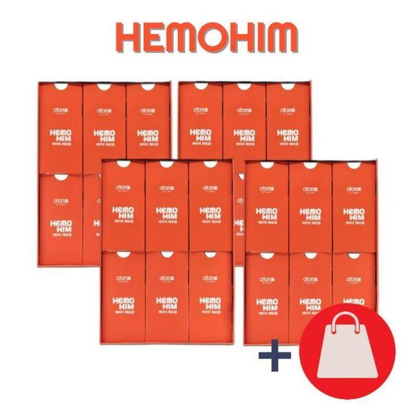 주식회사 셀러허브_레이틀리 하프클럽(식품) [하프클럽/기타]애터미 헤모힘 해모임 60포 4박스 (겉박스 없음)   쇼핑백 제공