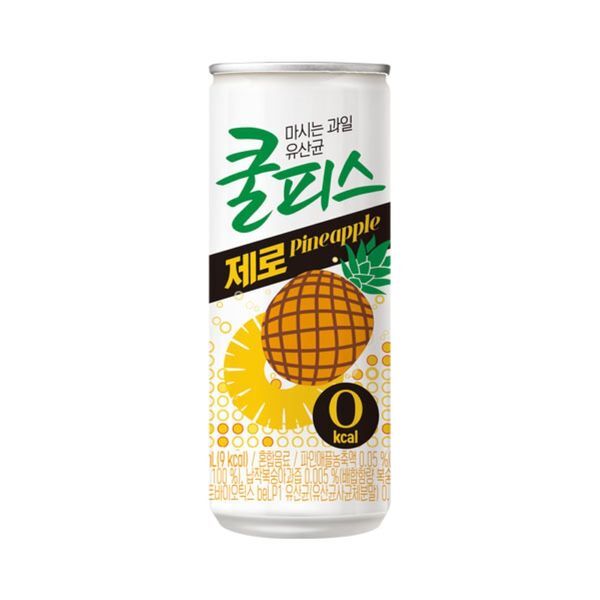 교보문고 (주)서희에프앤비 동원 쿨피스 제로 파인애플 230ml 60캔