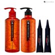 롯데특집 아우라아듀라 대용량구성 헤어트리트먼트 580ml x 1 헤어샴푸 580ml x 1 고농축 ppt앰플 x 2