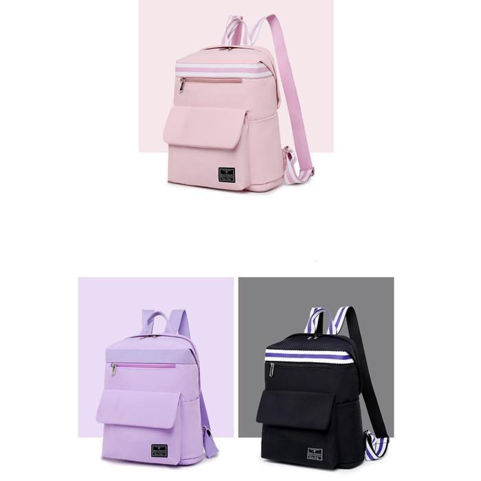 셀러허브잡화 여성용 심플디자인 백팩 대학생용 J41155 대학생백팩