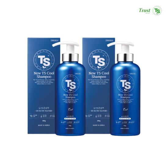 [TS NEW쿨샴푸] 뉴TS쿨샴푸 500g x 2개