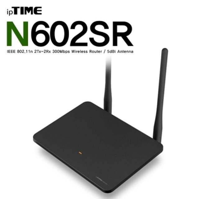 아이피타임(ipTIME) 지오벤처스 ipTIME(아이피타임) 11n 유무선 공유기 N602SR