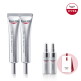 [유세린]유세린 하이알루론 3X 아이크림 15ml 2개 [증정]3X컨센트레이트 미니 5ml 2개 + 리본선물상자