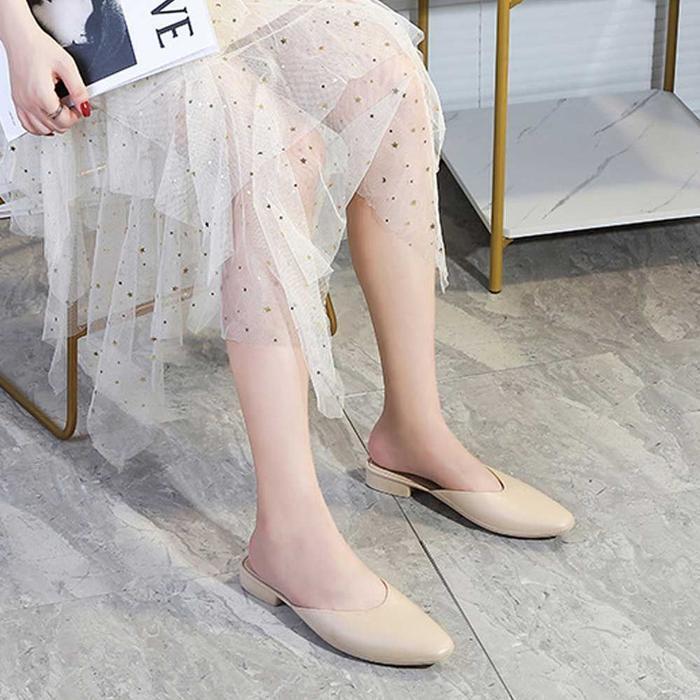 기타 [주식회사 브이와이][JHL702RQ_51IM]여성용 블로퍼 20대 예쁜 뮬신발 플랫 슈즈 (29882915A)