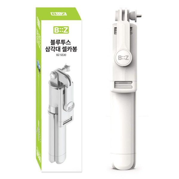 알티피아 알티피아 [하프클럽/알티피아]비즈 블루투스 삼각대 셀카봉 (SS30) (화이트)