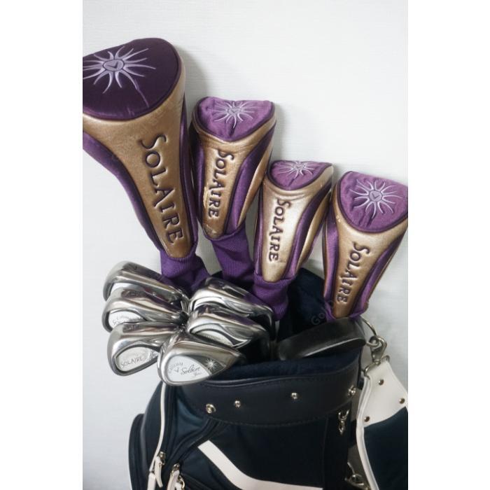 캘러웨이 [중고] 캘러웨이 초급 입문용 여성 캘러웨이 솔레어 풀세트 캐디백 포함 캘러웨이 정품