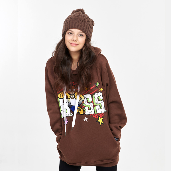 기타 [무니크영]F1173 무니크영 보스 베어 후드 티셔츠