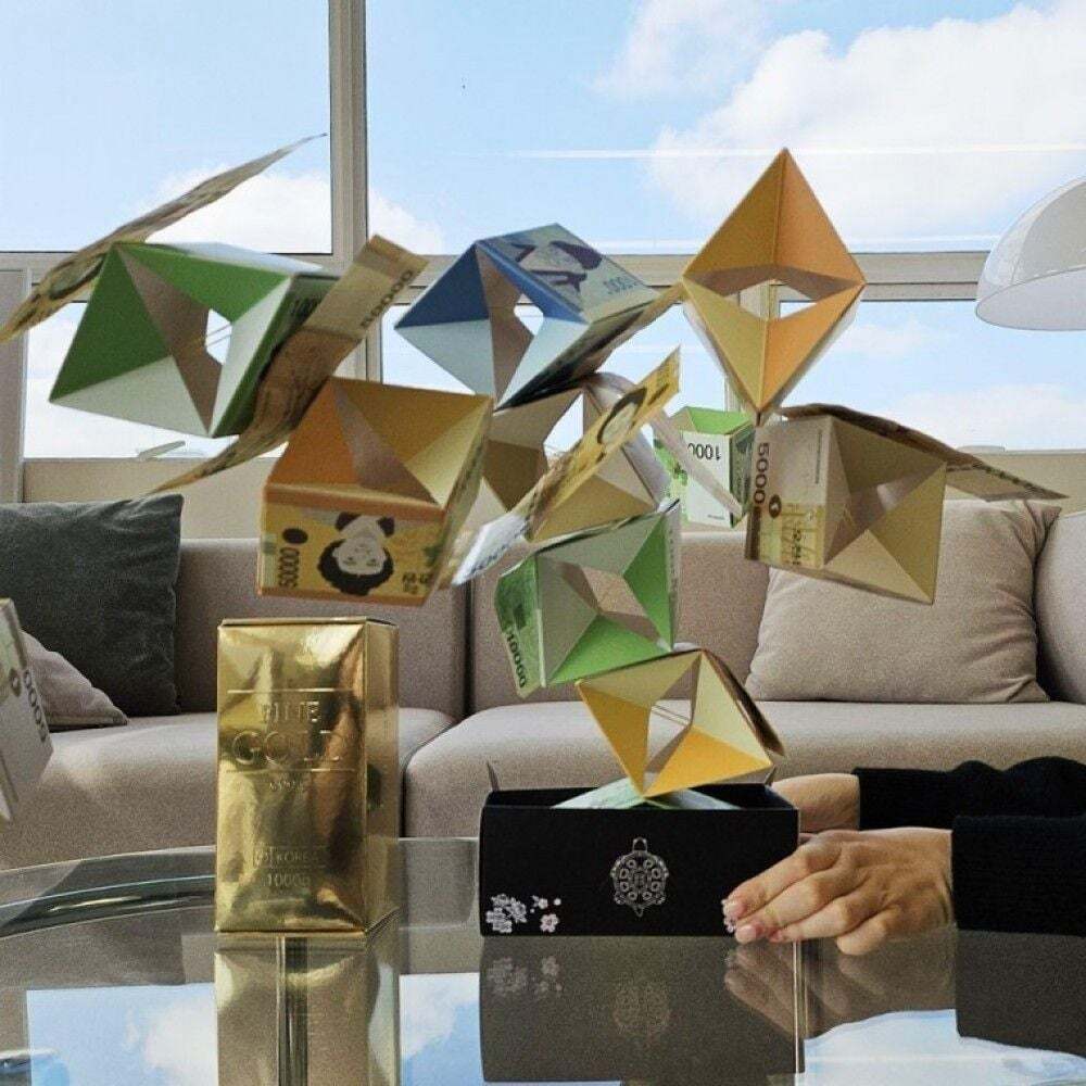 지오벤처스 용돈 박스 현금 선물 반전 기프티콘