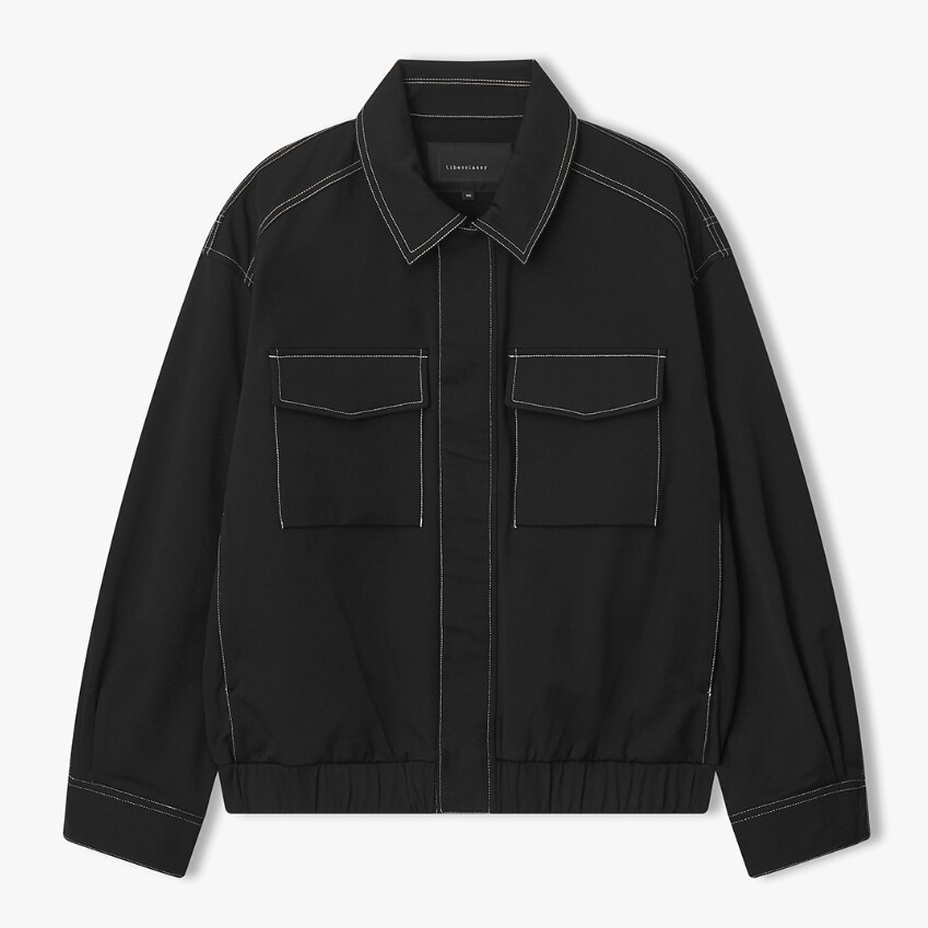 리버클래시 남성 25F/W 블랙 스티치 셋업 자켓 LLF32650