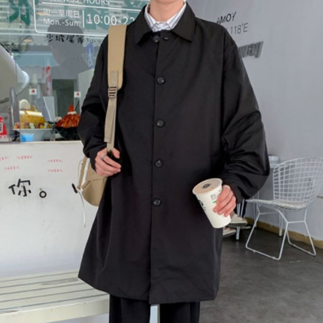 석진케이 남성자켓 롱코트 사파리자켓 정장코트 가을아우터 IS-CT01 청자켓