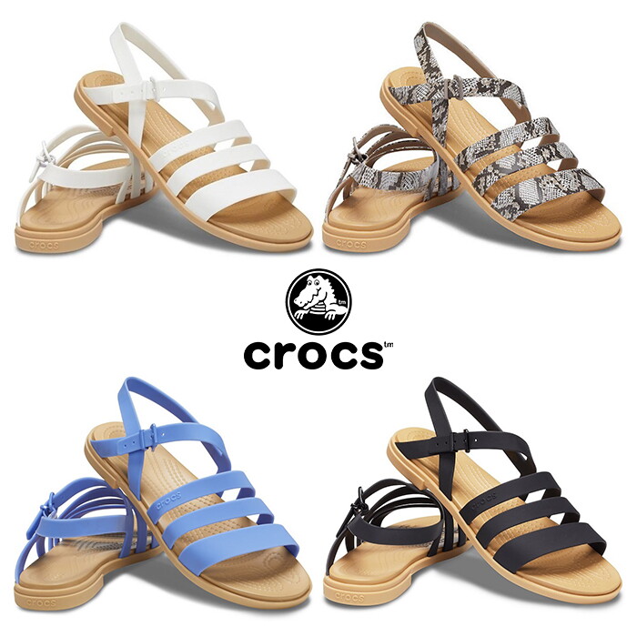 크록스 크록스 [크록스] 여성 툴룸 샌들 / 블랙 머쉬룸 오이스터 블루 / Crocs Tulum Sandal W / 크록스샌들 206107