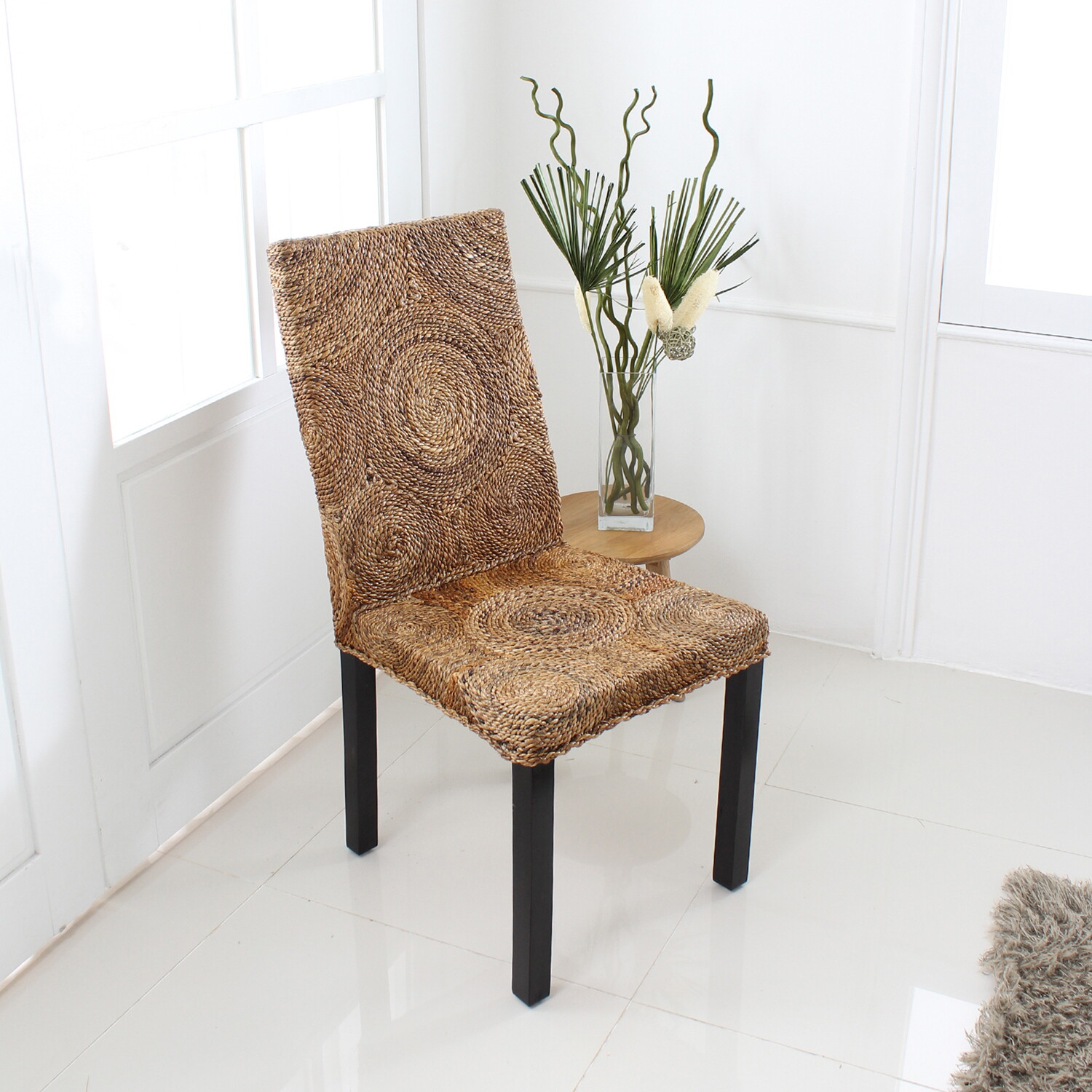 인니코레아 사라방드 [사라방드]비제 라탄 까페의자(B형)