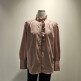 [오조크]나일론 러플 블라우스FOSFCBA501C