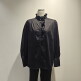 [오조크]나일론 러플 블라우스FOSFCBA501C