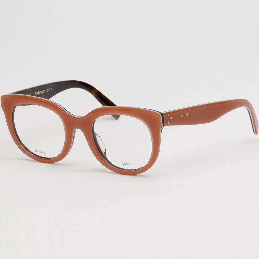 셀린느 셀린느 안경테 CL41389F KMO 명품 브라운 뿔테 아시안핏