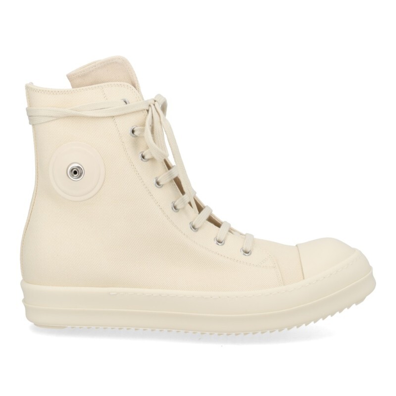 RICK OWENS DRKSHDW 릭오웬스 다크쉐도우 다크쉐도우바이릭오웬스 코튼 레이스업 하이탑 스니커즈 DU01F4800 DOES51111