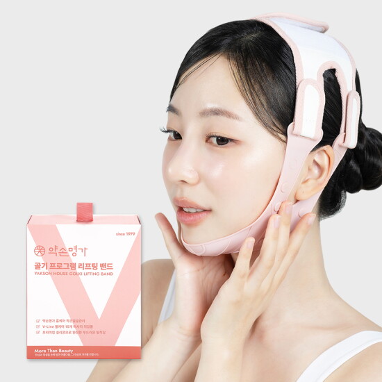 [약손명가헬스케어](정상가 59,800원) 약손명가 리프팅밴드 PRO 1Box  골기프로그램  탄력 이중턱 브이밴드