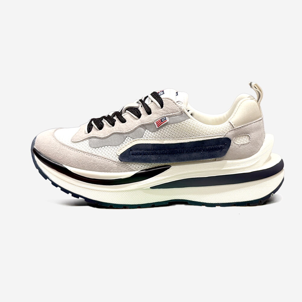플라이뉴욕 [플라이뉴욕]25FW 오버솔 패치워크2 남여 공용스니커즈  GREY   NYSE850
