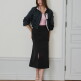 [에고이스트](BLUE LABEL)카고 밴딩 미디 스커트 ES2OSK01