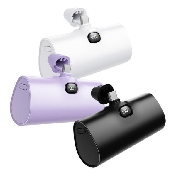 아트박스 아트박스/디자인에버 코끼리 C타입 LCD 도킹형 보조배터리 5000mAh