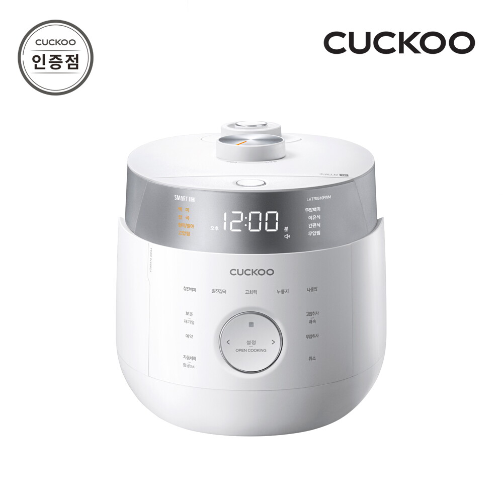쿠쿠전자 쿠쿠 [1등급]쿠쿠 CRP-LHTR0610FW 6인용 트윈프레셔 IH압력밥솥 공식판매점 SJ
