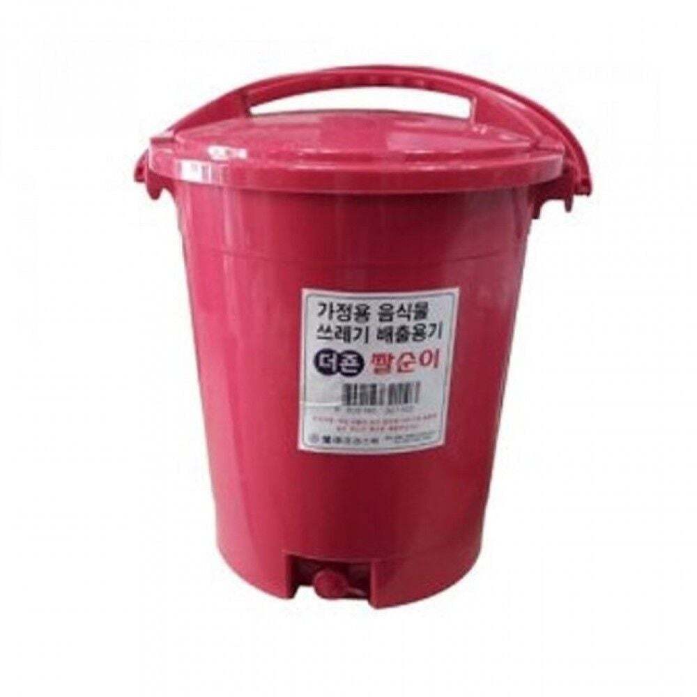 SKpartners 지오벤처스 음식물 분리 배출통 17리터 가정용 쓰레기통 통 큰