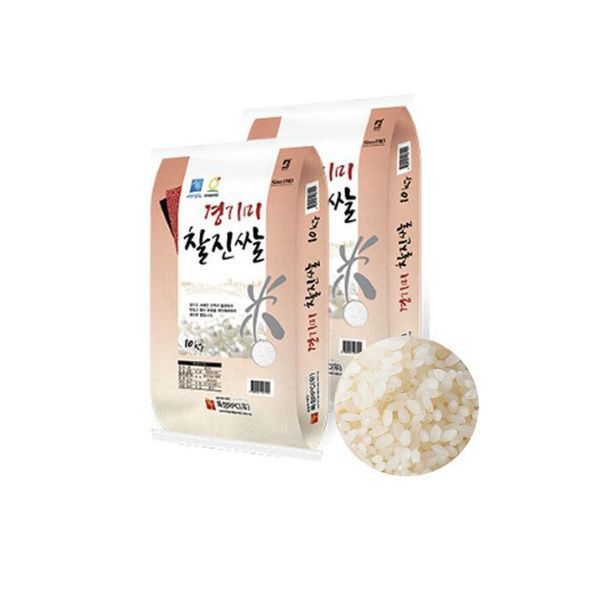 셀러허브 식품 [하프클럽/셀러허브 식품]25년 경기쌀 찰진쌀 20kg(10kg X2개)