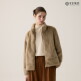 [유로컬렉션][정가 898,000원[유로컬렉션]퍼널넥 밍크 자켓