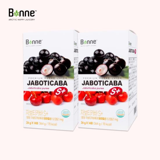 [본네][본네] 자보티카바 S+ 에스플러스 (26g x 14포) x 2박스
