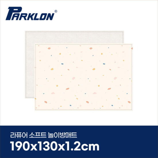 [파크론]젤리테라조 라퓨어 소프트 놀이방매트 일반형 190x130x1.2cm