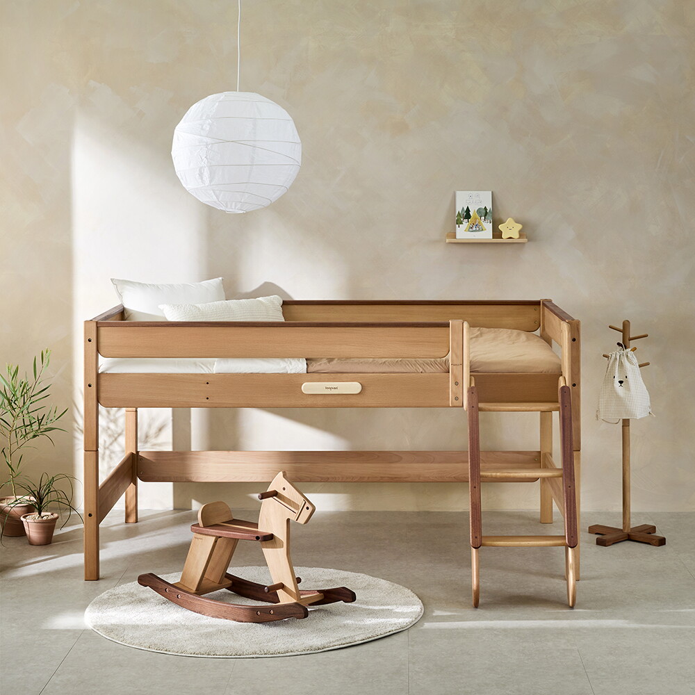 Soopsori Vietnam(SD) 숲소리 우드베어키즈 낮은벙커침대