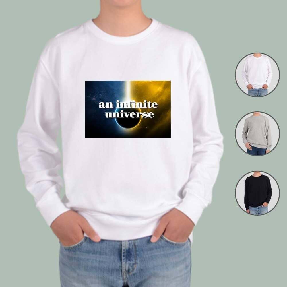 비엘컴퍼니외 오너클랜 ATOGATO 우주 인공위성 행성 지구 4 맞춤 맨투맨