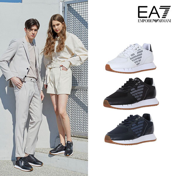 헬레나앤크리스티 [엠포리오아르마니] NEW EA7 헤리티지로고 소가죽 스니커즈 1종 혼성 택1