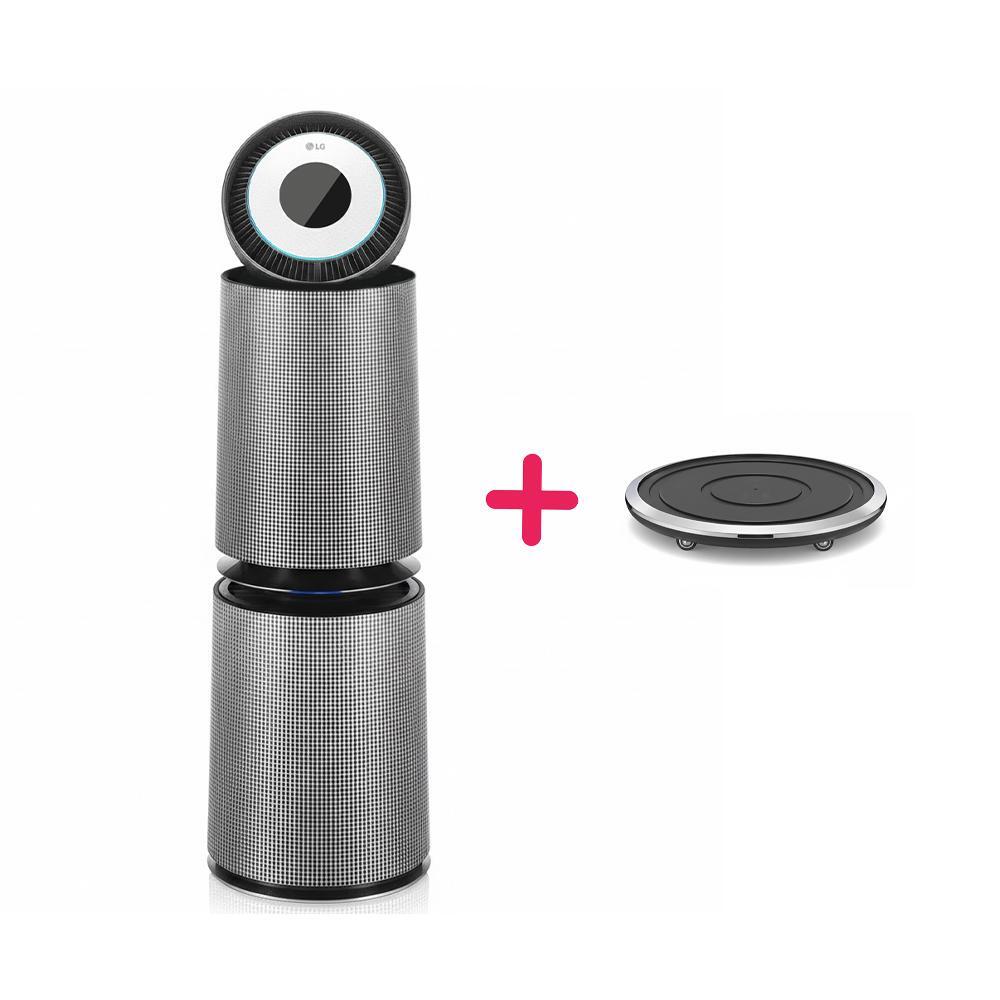 LG전자㈜ LG전자 LG전자 AS355NSNAM + 무빙힐포함 퓨리케어 오브제 AI+공기청정기 M필터