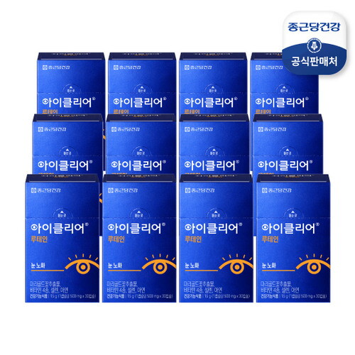 종근당건강 [종근당건강][종근당건강]아이클리어 루테인 12박스_630698