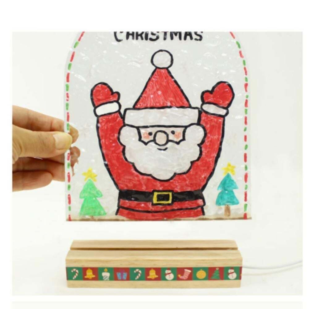 지오벤처스 키트 겨울 조명 5인 무드등 아크릴 만들기 DIY LED