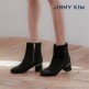 [지니킴(슈즈)][정가 178,000] 리얼레더 Cerina 세리나 앵클 부츠 5cm